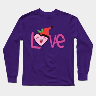 CUTE HEART LOVE Long Sleeve T-Shirt